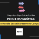 A Step-by-Step Guide for the POSH Committee to Handle Sexual Harassment Complaints - 11th July 2025