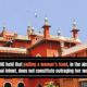 Madras HC held that pulling a woman’s hand, in the absence of criminal intent, does not constitute outraging her modesty