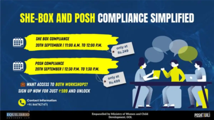 She-Box compliance and POSH workshop on workplace harassment - 20th Sep 2025