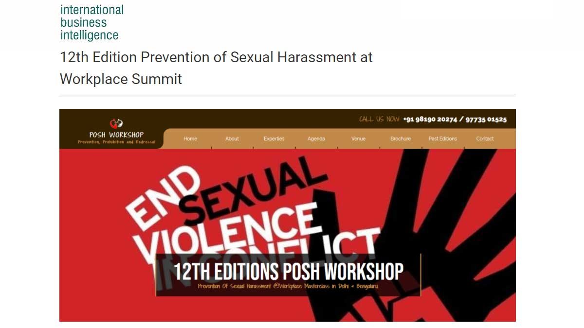Prevention of Sexual Harassment