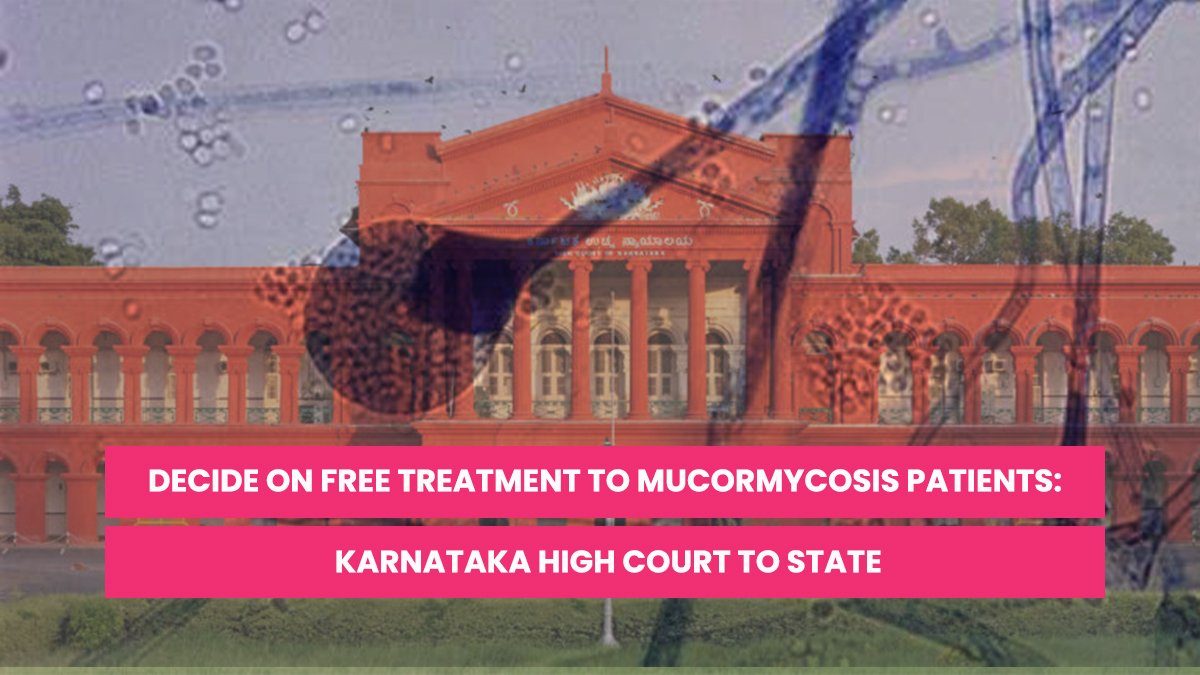 Free treatment to Mucormycosis Patients