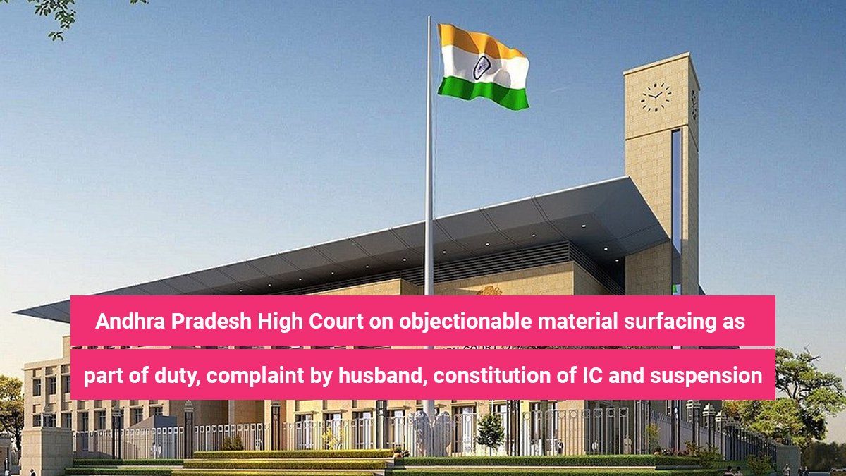 objectionable material surfacing as part of duty