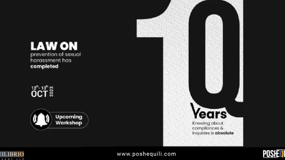 Capacity Building Certification Workshop for Internal Committee (POSH)
