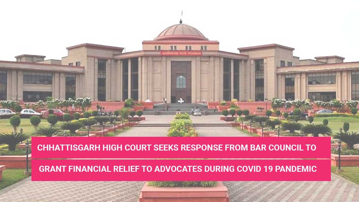 Grant Financial Relief To Advocates