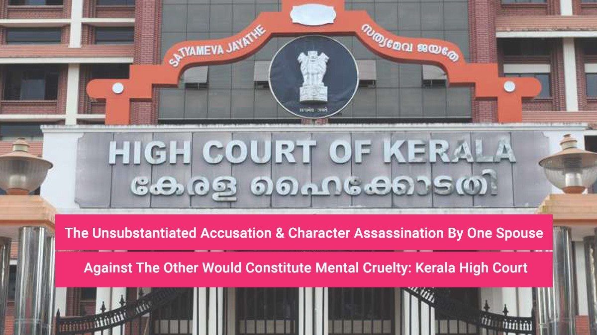 Character Assassination Constitute Mental Cruelty