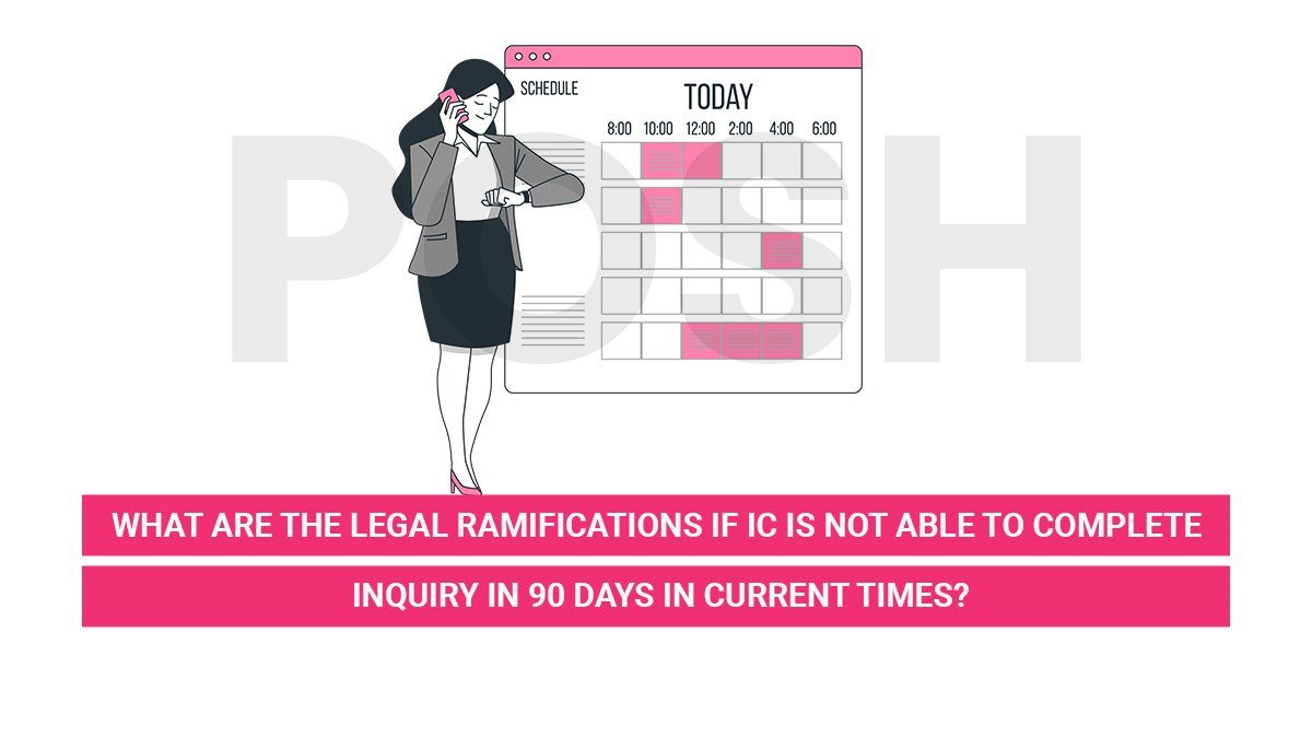 legal ramifications if IC is not able to complete inquiry in 90 days