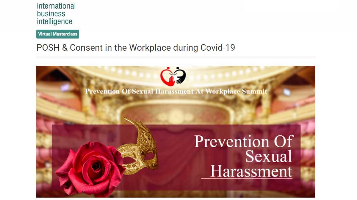 POSH & Consent in the Workplace