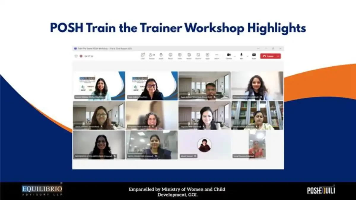 POSH Training Certification _ Become a Certified POSH Trainer