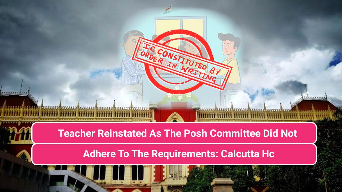 Teacher Reinstated As The Posh Committee Did Not Adhere To The Requirements