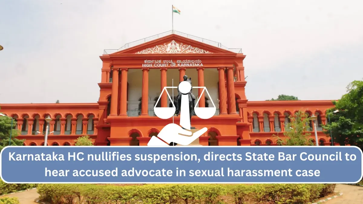 advocate accused of sexual harassment